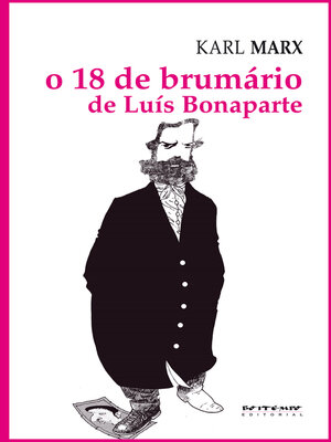 cover image of O 18 de brumário de Luís Bonaparte